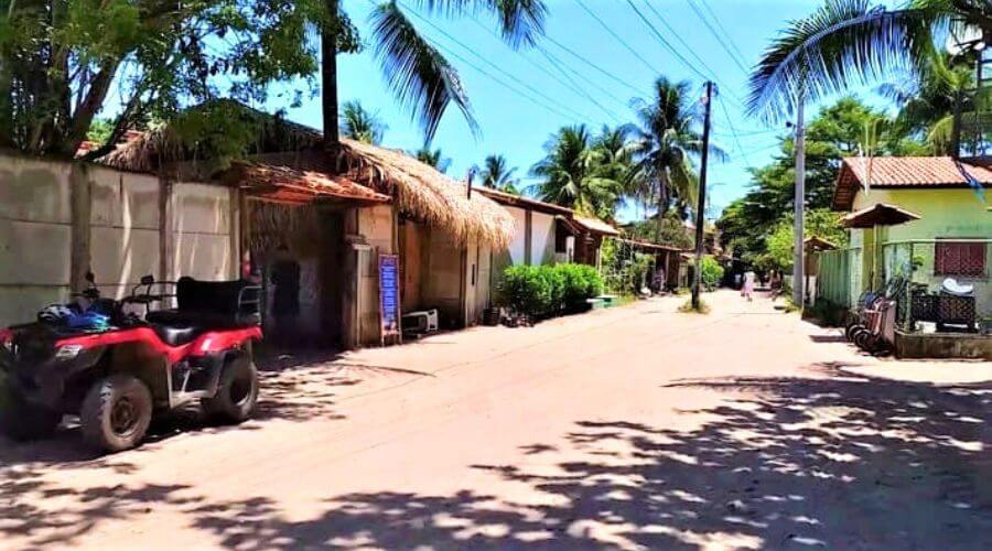 Vila de Moreré na Ilha de Boipeba