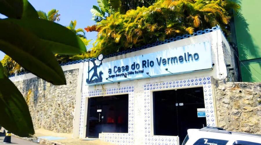 Frente da casa do Rio Vermelho em Salvador, onde morava Jorge Amado e Zélia Gattai