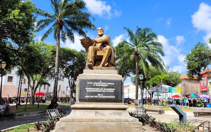 Praça João Lisboa em São Luís do Maranhão