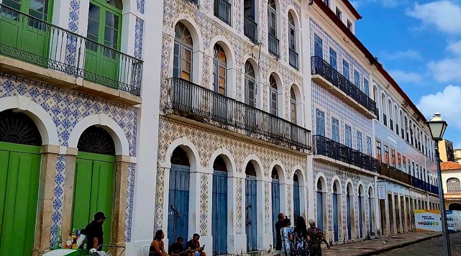 Rua Portugal em São Luís do Maranhão